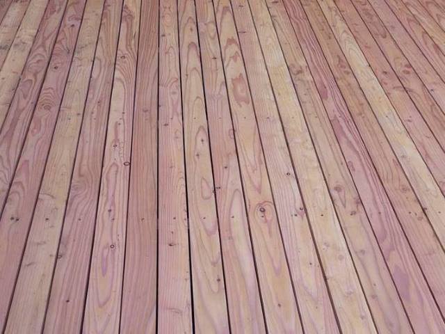 6 British Larch Decking
