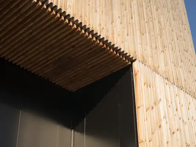 Alpine Austrian Larch cladding boards