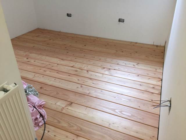 British Larch Floor Boards