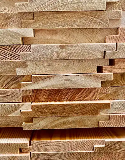 Alpine Austrian Half lap British larch Half Lap Timber Cladding