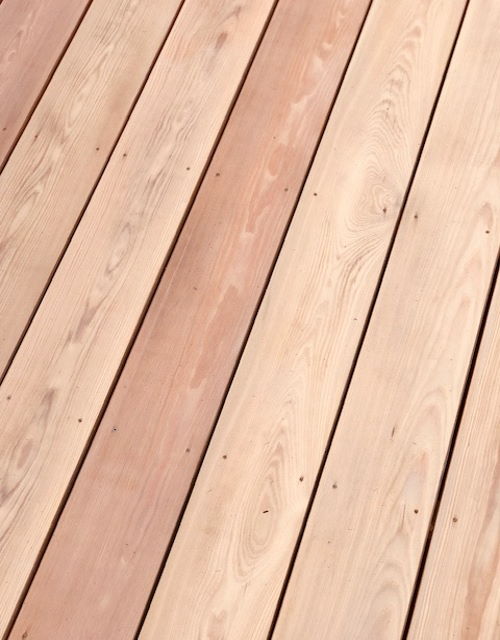 Co2 Larch ® Siberian Larch Wood Decking 22mm X 140mm and 28mm X 140mm
