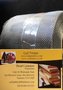 British Larch Stainless Steel Cladding Mesh British Larch Stainless Steel Cladding Mesh