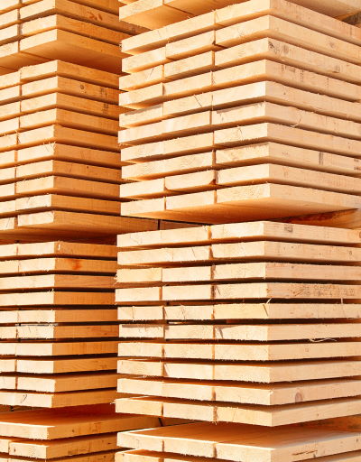 British Larch PAR waiting to be planed